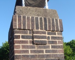 NortheastChimneySweeps.com Unlined Flue Woburn Ma Flue Liners Caps Pointing Repairs